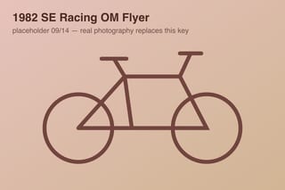 1982 SE Racing OM Flyer — photo 9
