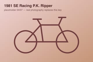 1981 SE Racing P.K. Ripper — photo 4