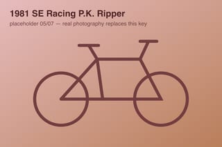 1981 SE Racing P.K. Ripper — photo 5