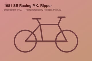1981 SE Racing P.K. Ripper — photo 7