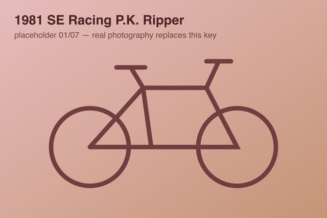 1981 SE Racing P.K. Ripper